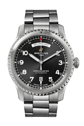 Breitling Navitimer Day Date 41Mm Stainless Steel A45330101 B1A1 Watch
